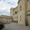 Château du Barroux, vue de la cour intérieure